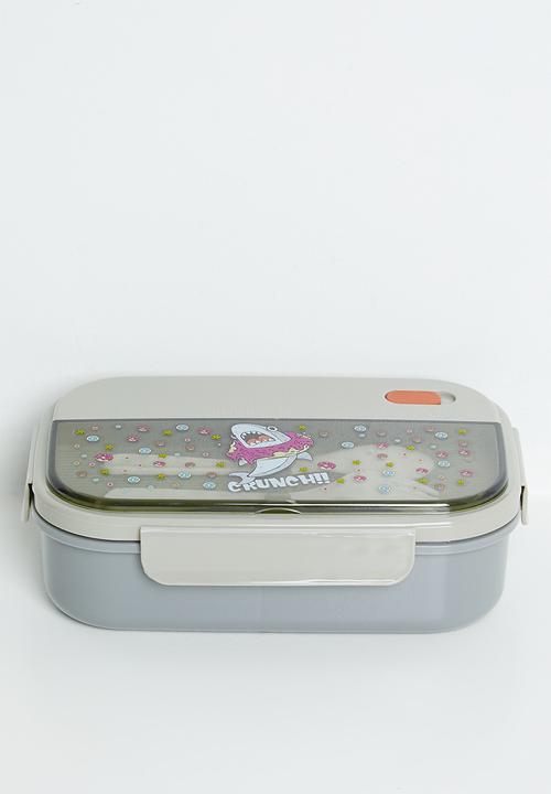 Pop Candy - Rectangular lunchbox - grey 