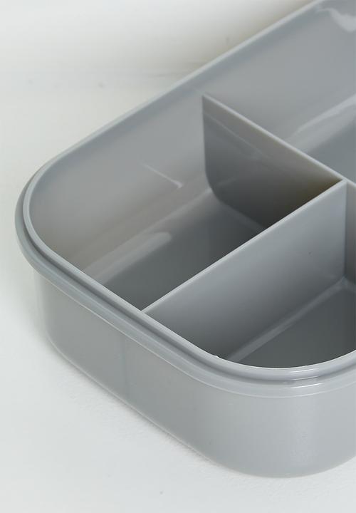 Pop Candy - Rectangular lunchbox - grey 