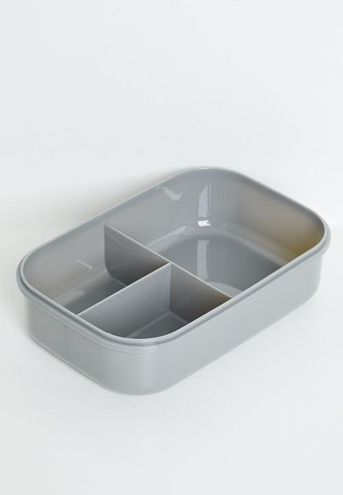 Pop Candy - Rectangular lunchbox - grey 