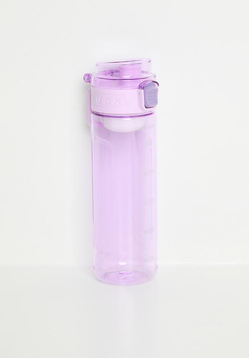 Pop Candy - Clear water bottle - purple
