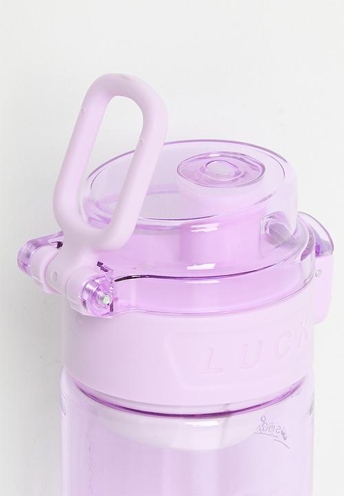 Pop Candy - Clear water bottle - purple