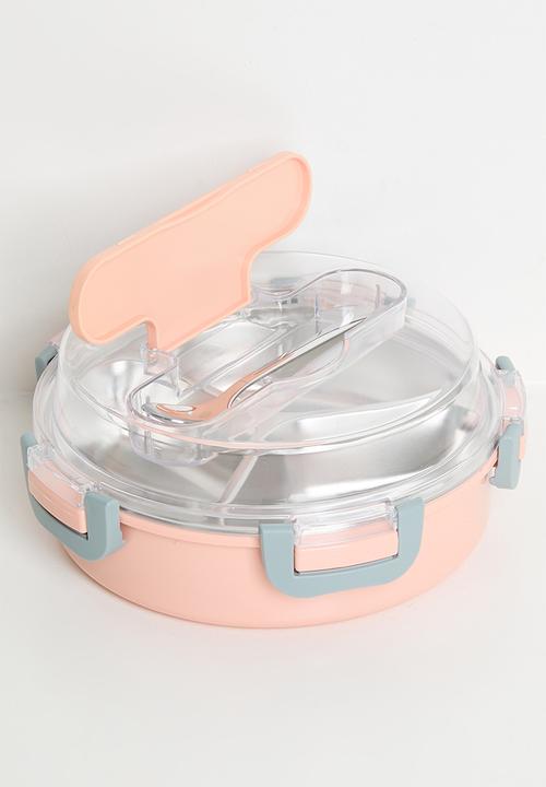 Pop Candy - Quad latch lunch box - pink peach
