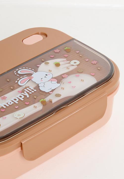 Pop Candy - Rectangular lunchbox - peach pink