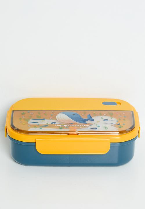 Pop Candy - Rectangular lunchbox - yellow/blue