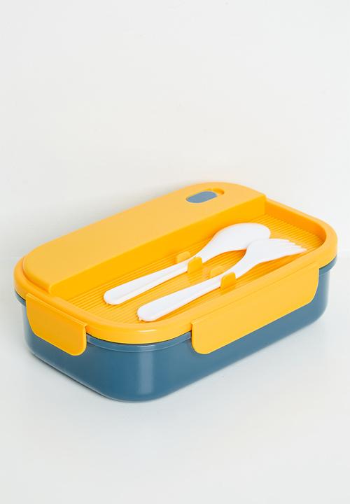 Pop Candy - Rectangular lunchbox - yellow/blue