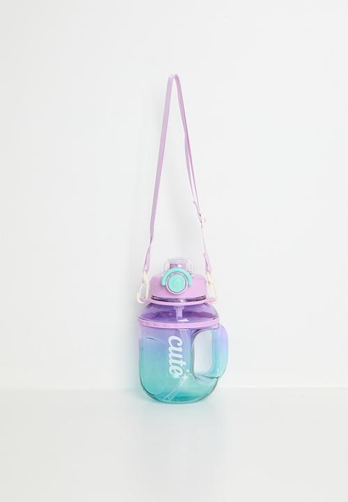 Pop Candy - Water bottle with strap - purple/blue