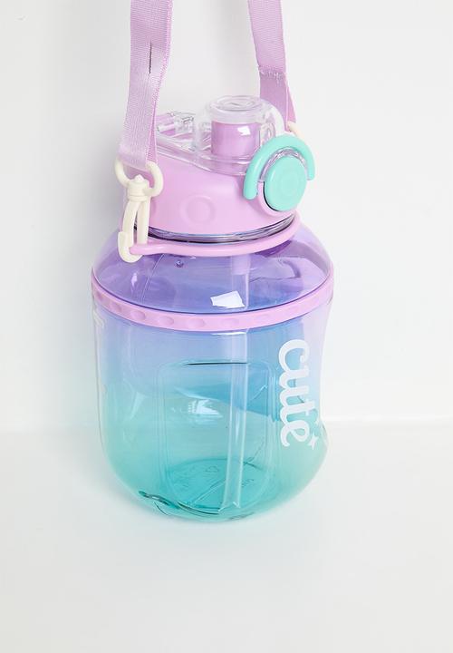 Pop Candy - Water bottle with strap - purple/blue