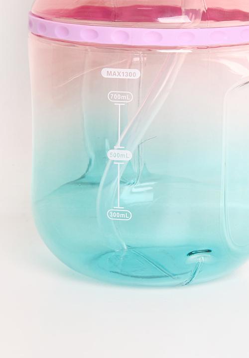 Pop Candy - Water bottle with strap - pink/blue
