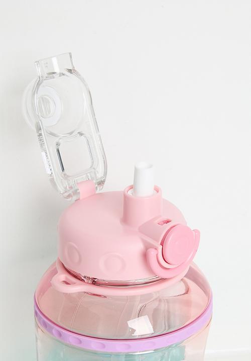 Pop Candy - Water bottle with strap - pink/blue