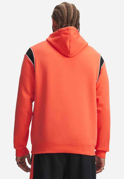 Under Armour - UA Rival Fleece Nov Hoodie - Venom Red / Black / White