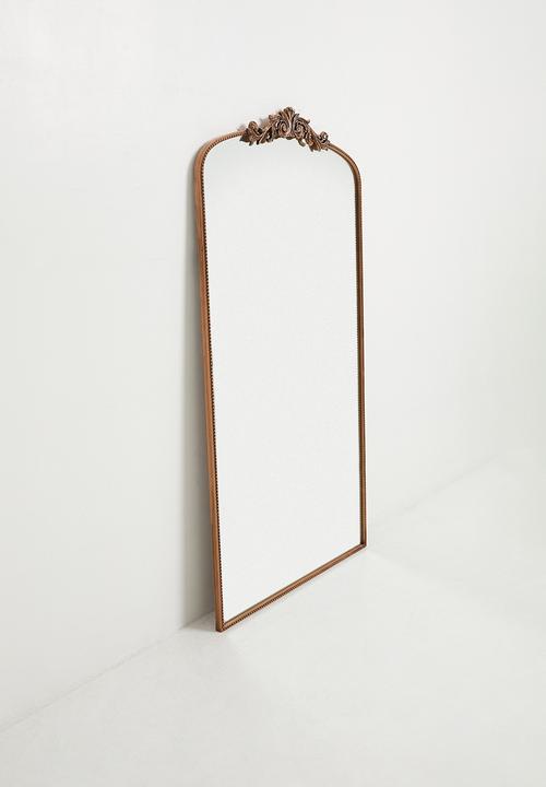 Sixth Floor - Full Length Metal Antique Mirror - Natural