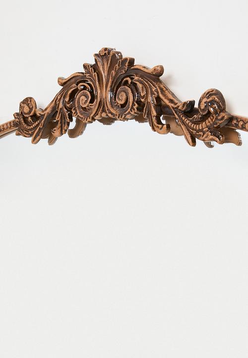 Sixth Floor - Full Length Metal Antique Mirror - Natural