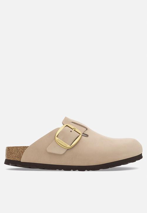 Boston Big Buckle regular leather - sandcastle