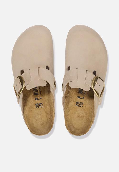 Boston Big Buckle regular leather - sandcastle