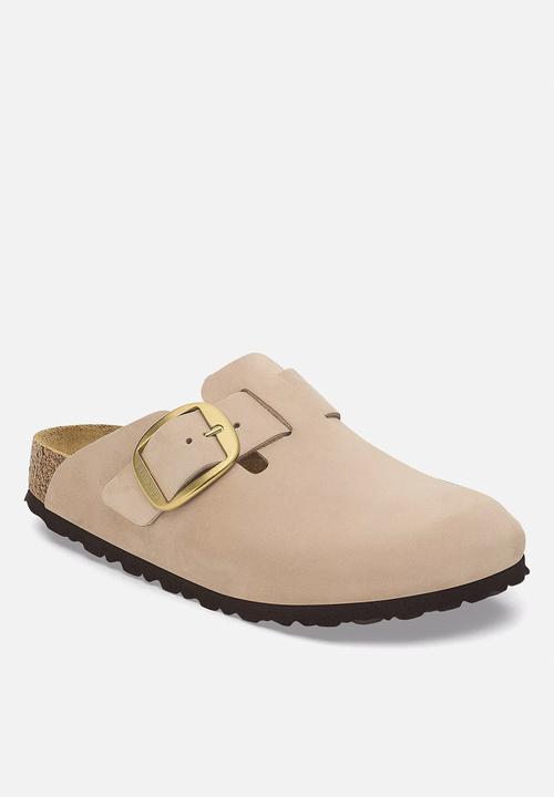 Birkenstock - Boston Big Buckle regular  leather - sandcastle