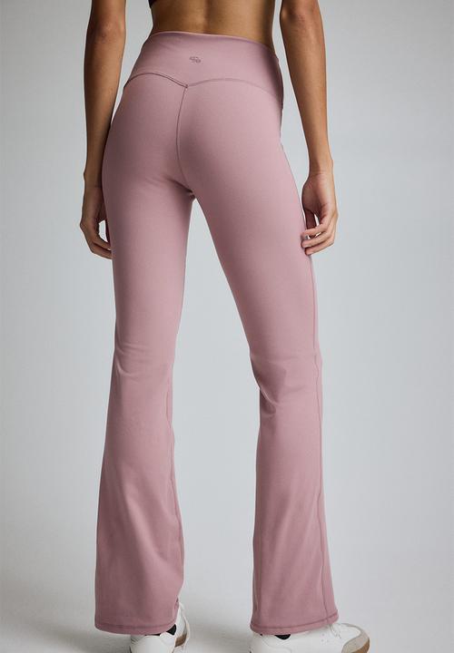 H&M - Flared sports leggings with softmove? - antique rose