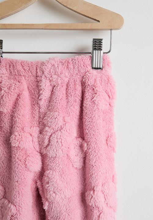 Pop Candy - Novelty fleece pj set - pink