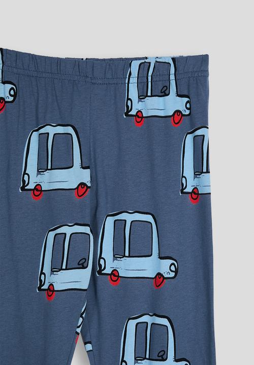 Pop Candy - Pj set - bahama blue/car aop