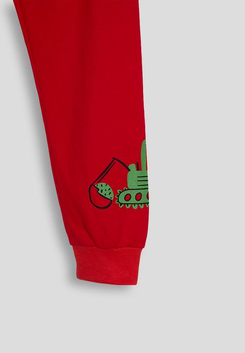 Pop Candy - Pj set - grey/red/convoy multi