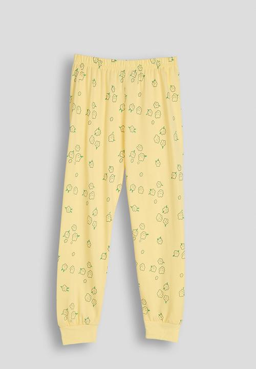 Pop Candy - Pj set - custard/multi