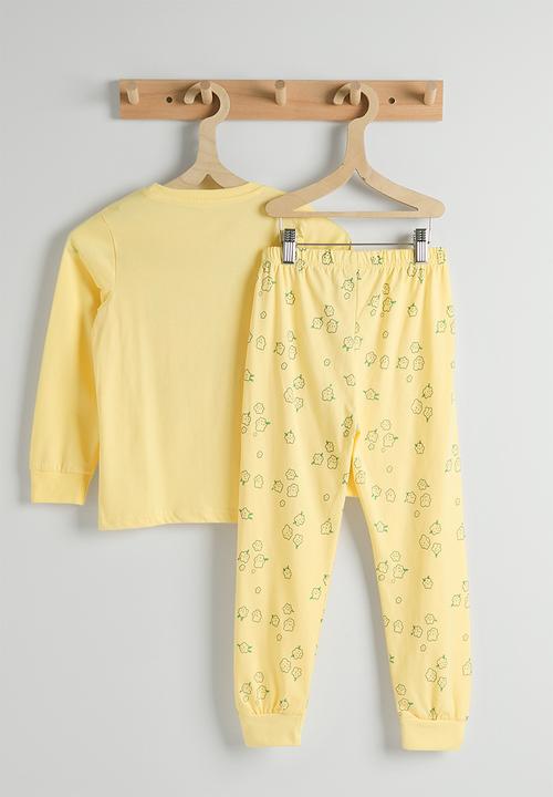 Pop Candy - Pj set - custard/multi