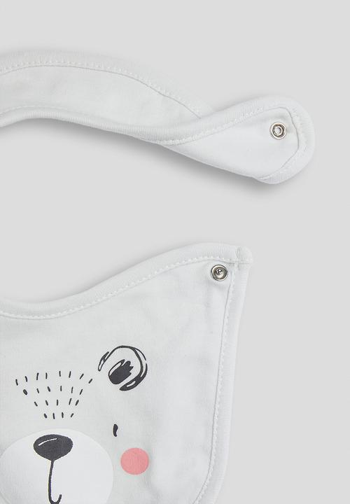 Pop Candy - Onesie and bib - off white/woodland animals