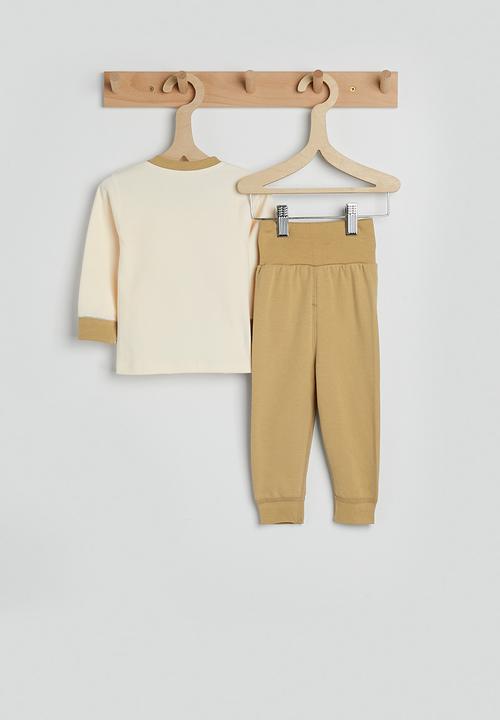 Pop Candy - Pj set - cream/tan