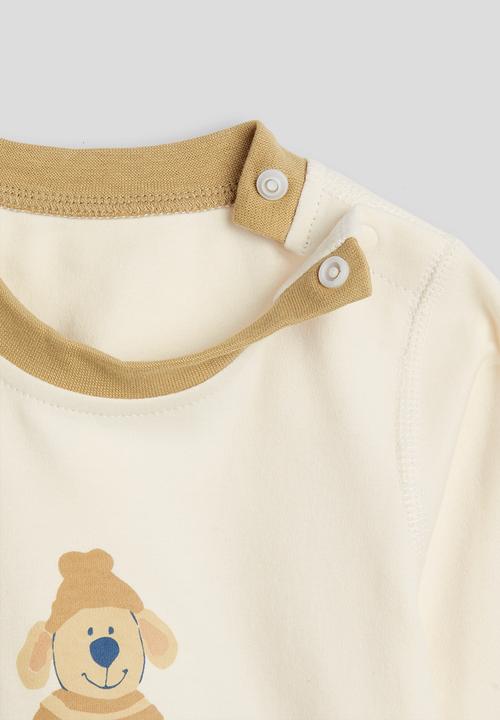 Pop Candy - Pj set - cream/tan