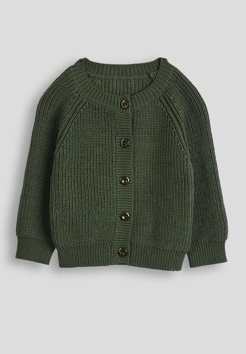 Pop Candy - Knit cardigan & joggers - fern green