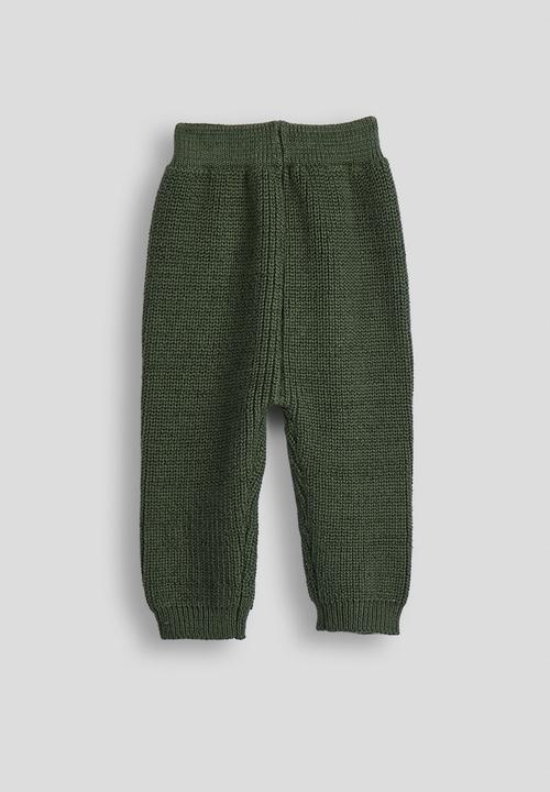 Pop Candy - Knit cardigan & joggers - fern green