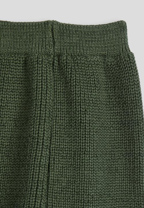 Pop Candy - Knit cardigan & joggers - fern green