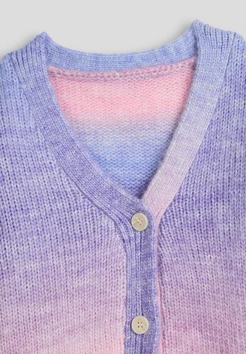 Pop Candy - Knit v-neck cardigan - pastel gradient