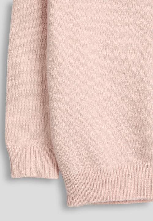 Pop Candy - Pearl buttoned cardigan - light blush