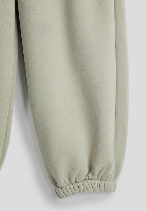 Pop Candy - Dart detailed joggers - sage green
