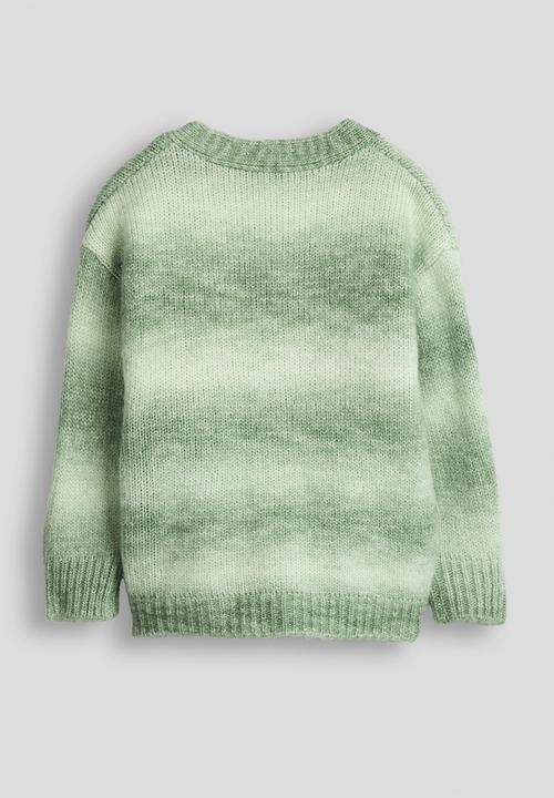 Pop Candy - Knit v-neck cardigan - pastel green gradient