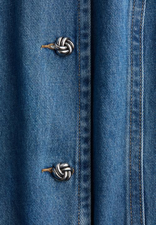 H&M - Denim waistcoat - denim blue