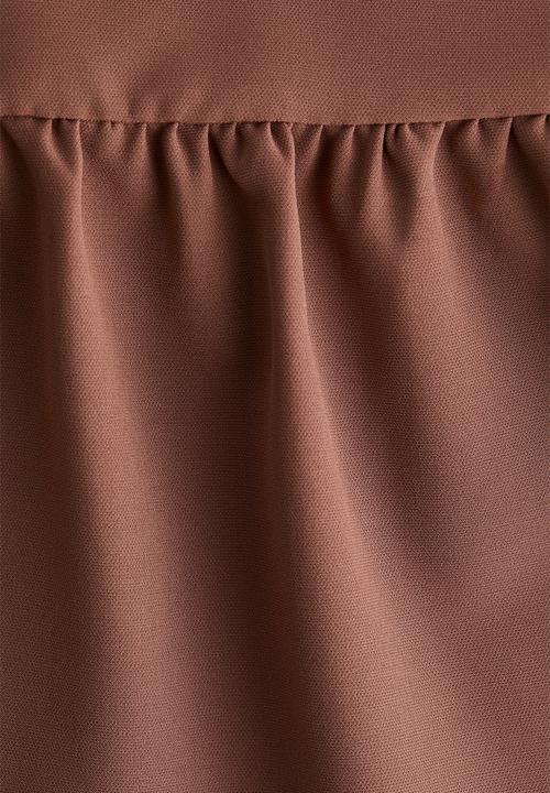 H&M - Peplum top - dusty pink