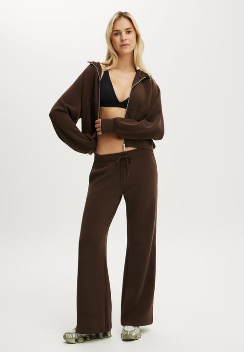Cotton On - Ultimate Soft Hooded Jacket - French Roast