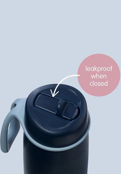 b.box - Insulated Flip Top Bottle 690Ml - Midnight