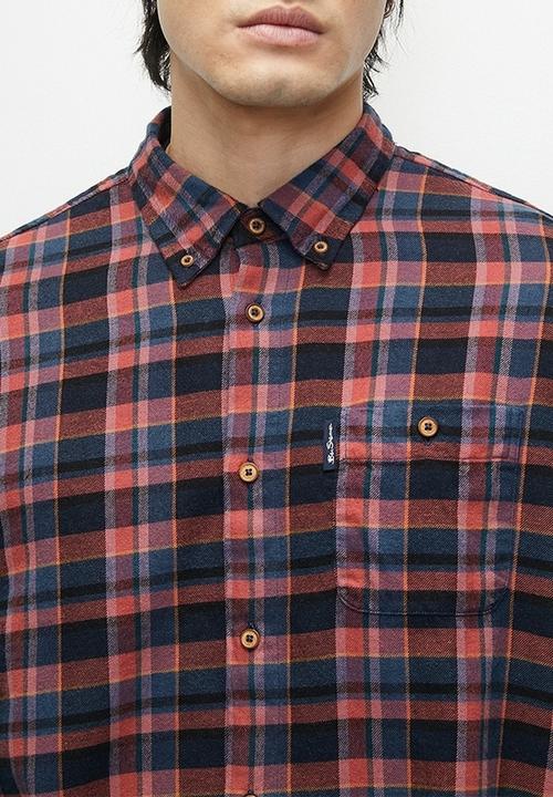 Ben Sherman - Brushed Plaid Check L/S - Maueve