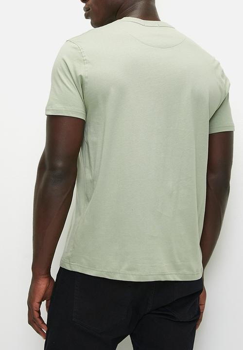 POLO - Mens Logo Embroidered Short sleeve Tee - Green