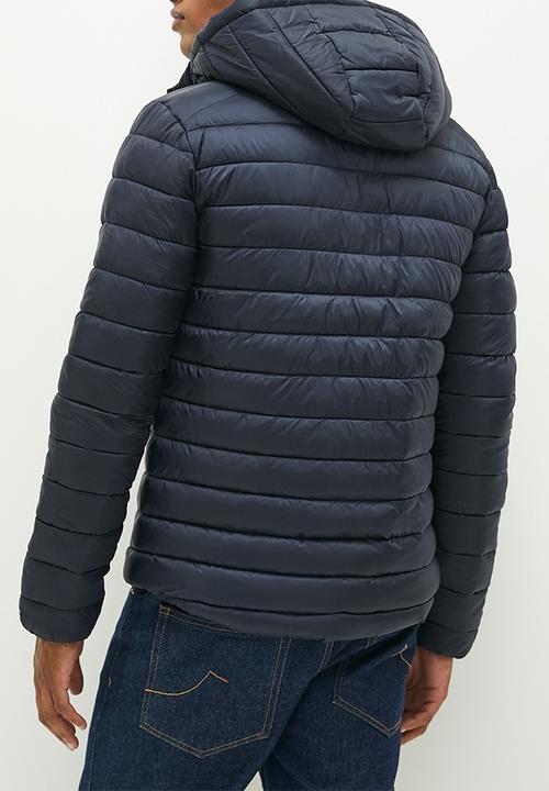 Superdry. - Hooded fuji sport padded jkt - eclipse navy