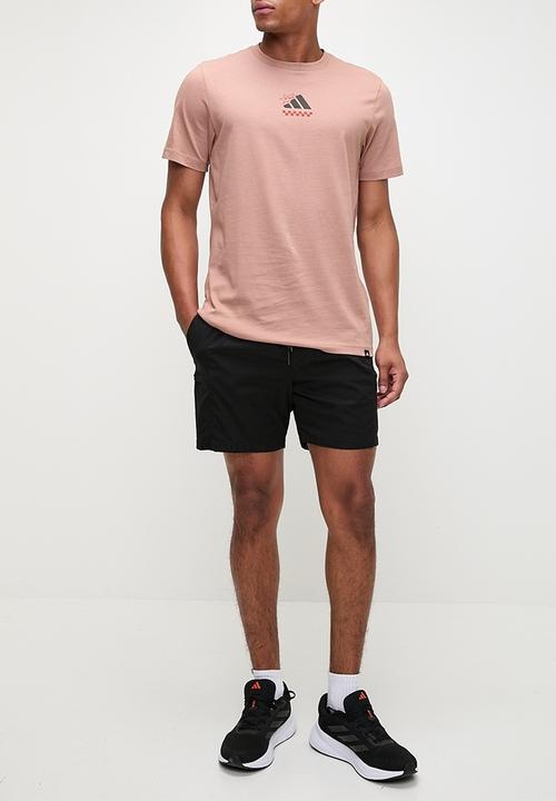 adidas Performance - L Pizza Tee Warcla - Brown