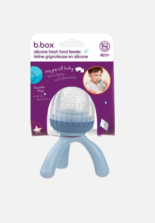 b.box - Silicone Fresh Food Feeder - Lullaby Blue