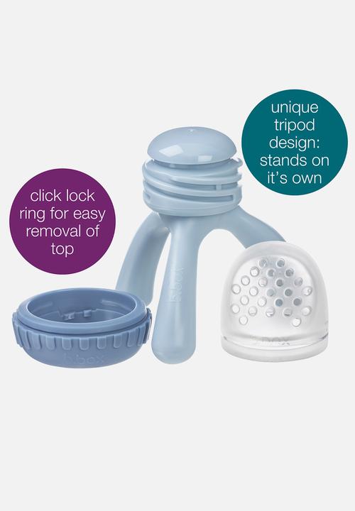 b.box - Silicone Fresh Food Feeder - Lullaby Blue