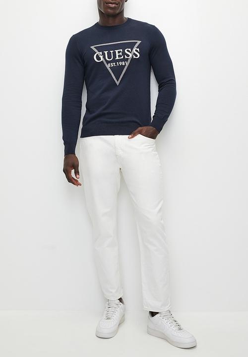 GUESS - Fabian vn logo swtr - smart blue