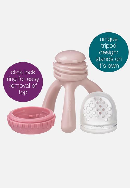 b.box - Silicone Fresh Food Feeder - Blush