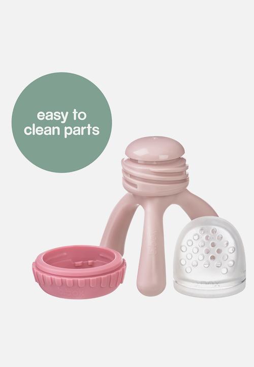 b.box - Silicone Fresh Food Feeder - Blush
