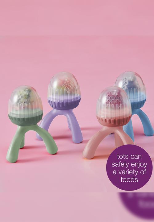 b.box - Silicone Fresh Food Feeder - Lullaby Blue