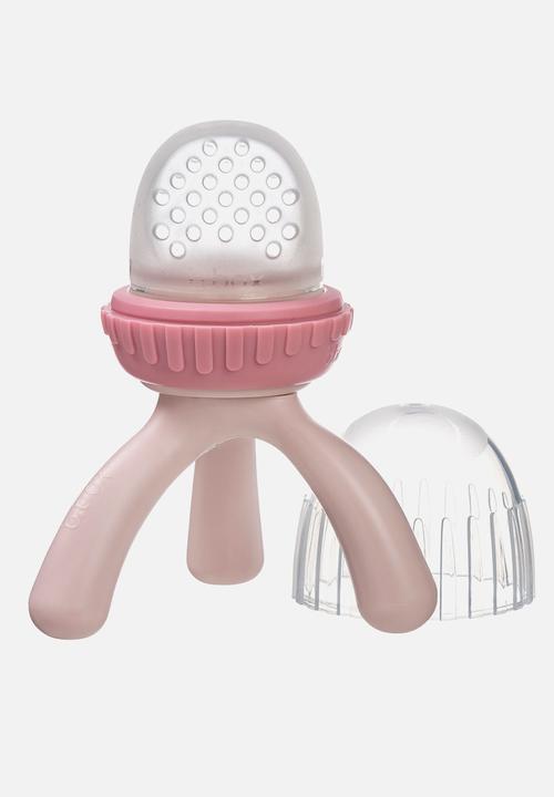 b.box - Silicone Fresh Food Feeder - Blush
